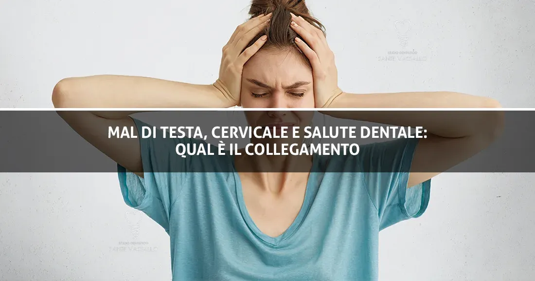 Mal di testa cervicale e denti - Copertina Blog