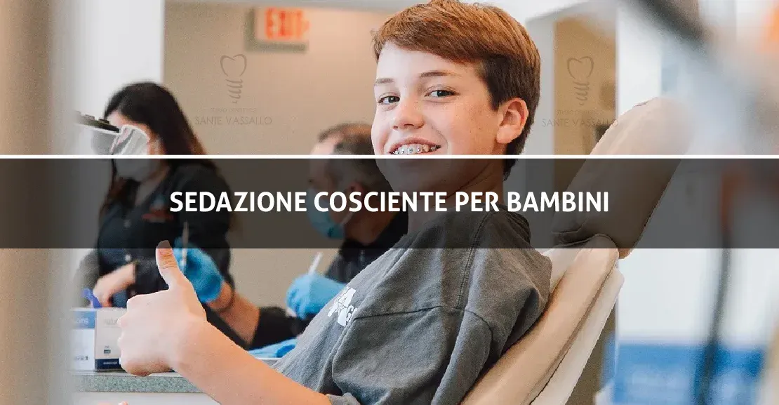 Sedazione cosciente per bambini